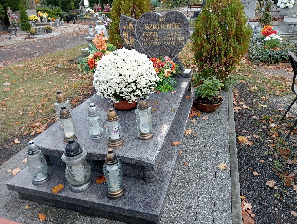 Grób Paweł Szkolnik