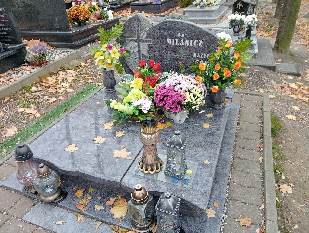 Grób Bazyli Milanicz