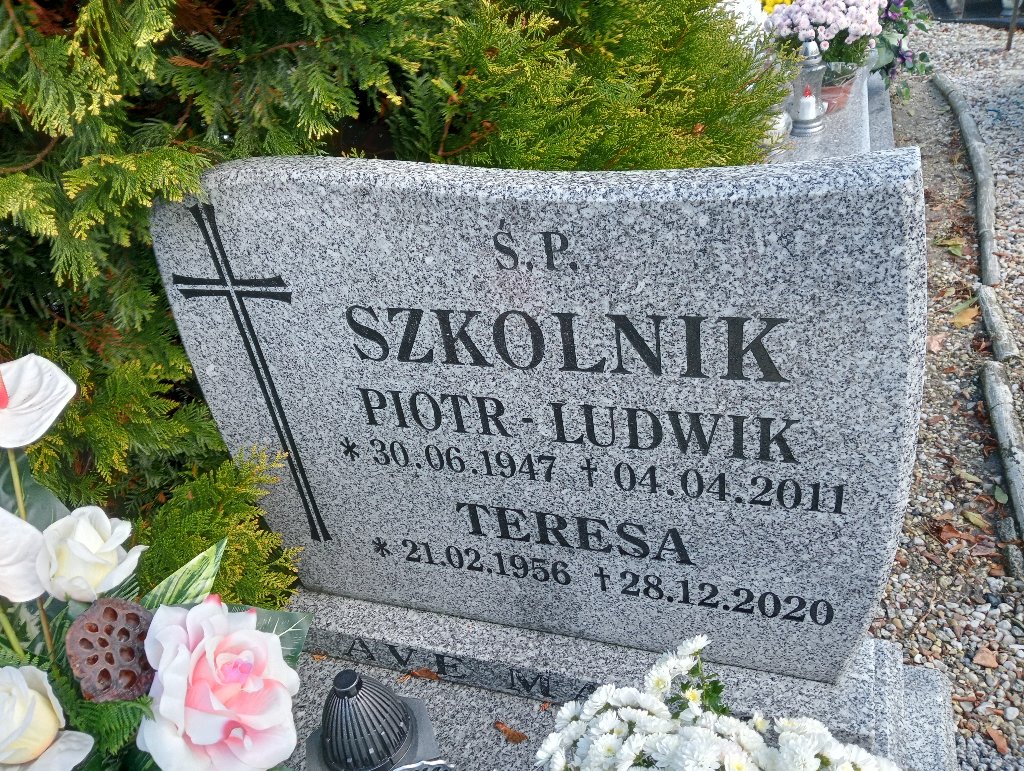 Piotr Szkolnik 1947 Chojnów - Grobonet - Wyszukiwarka osób pochowanych