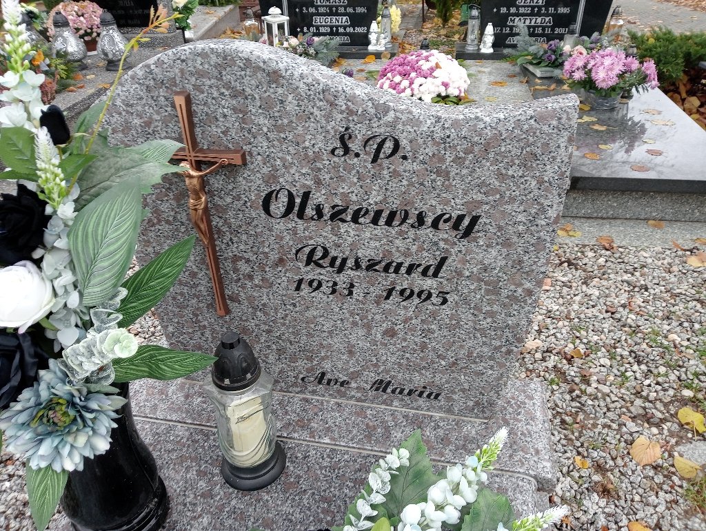 Ryszard Olszewski 1933 Chojnów - Grobonet - Wyszukiwarka osób pochowanych