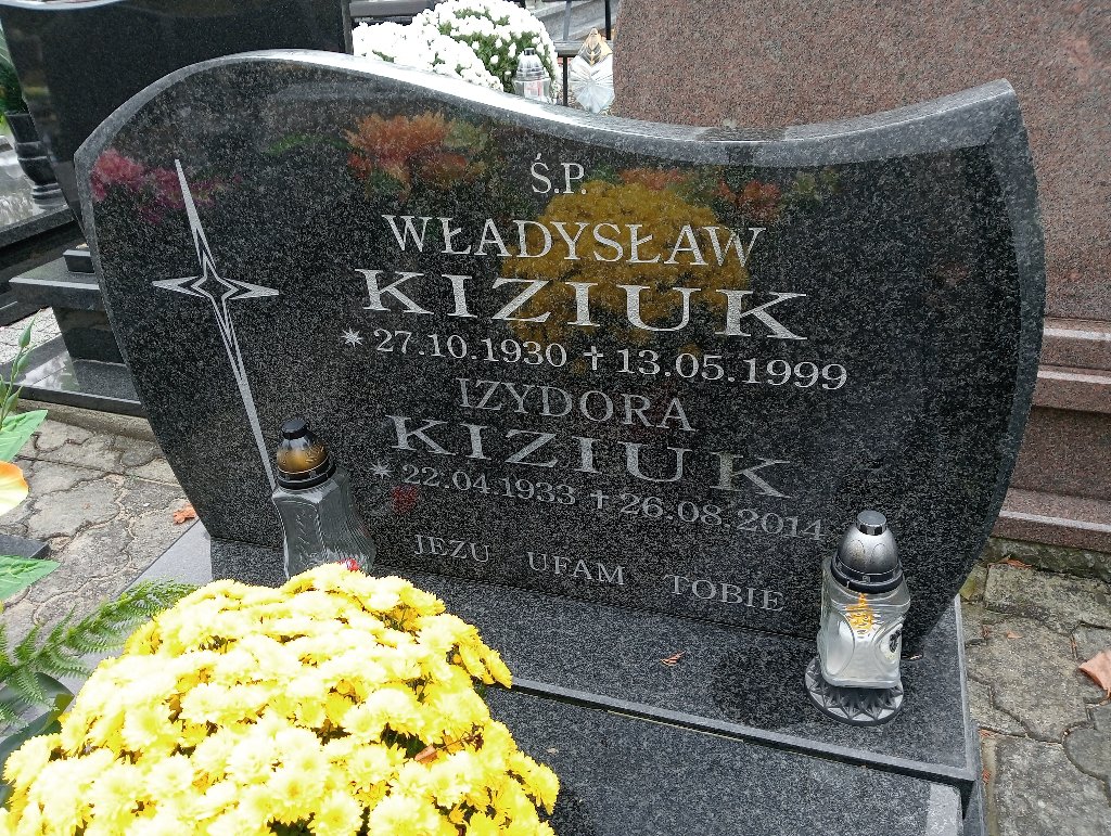 Izydora Kiziuk 1933 Chojnów - Grobonet - Wyszukiwarka osób pochowanych