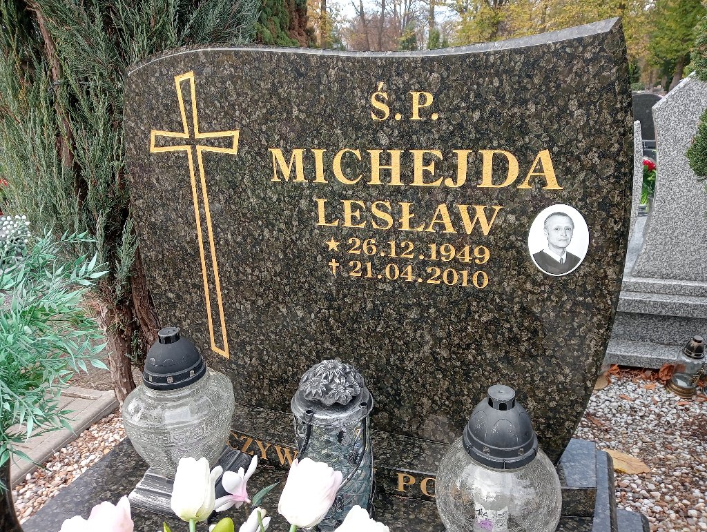 Lesław Michejda 1949 Chojnów - Grobonet - Wyszukiwarka osób pochowanych