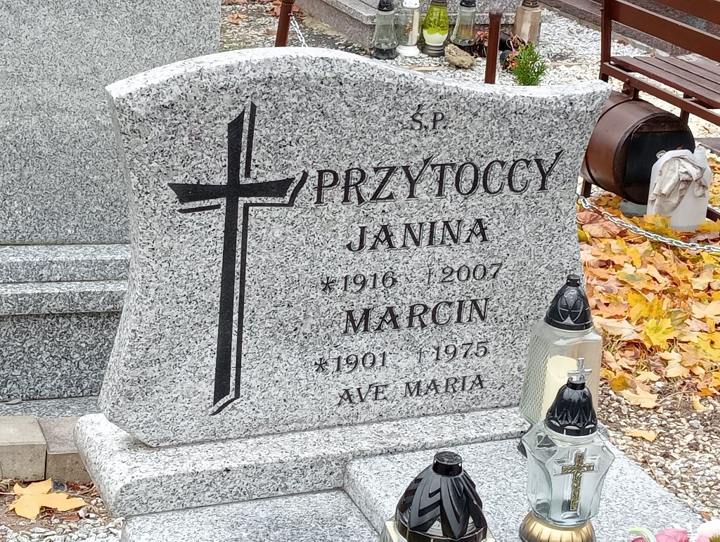 Janina Przytocka 1916 Chojnów - Grobonet - Wyszukiwarka osób pochowanych