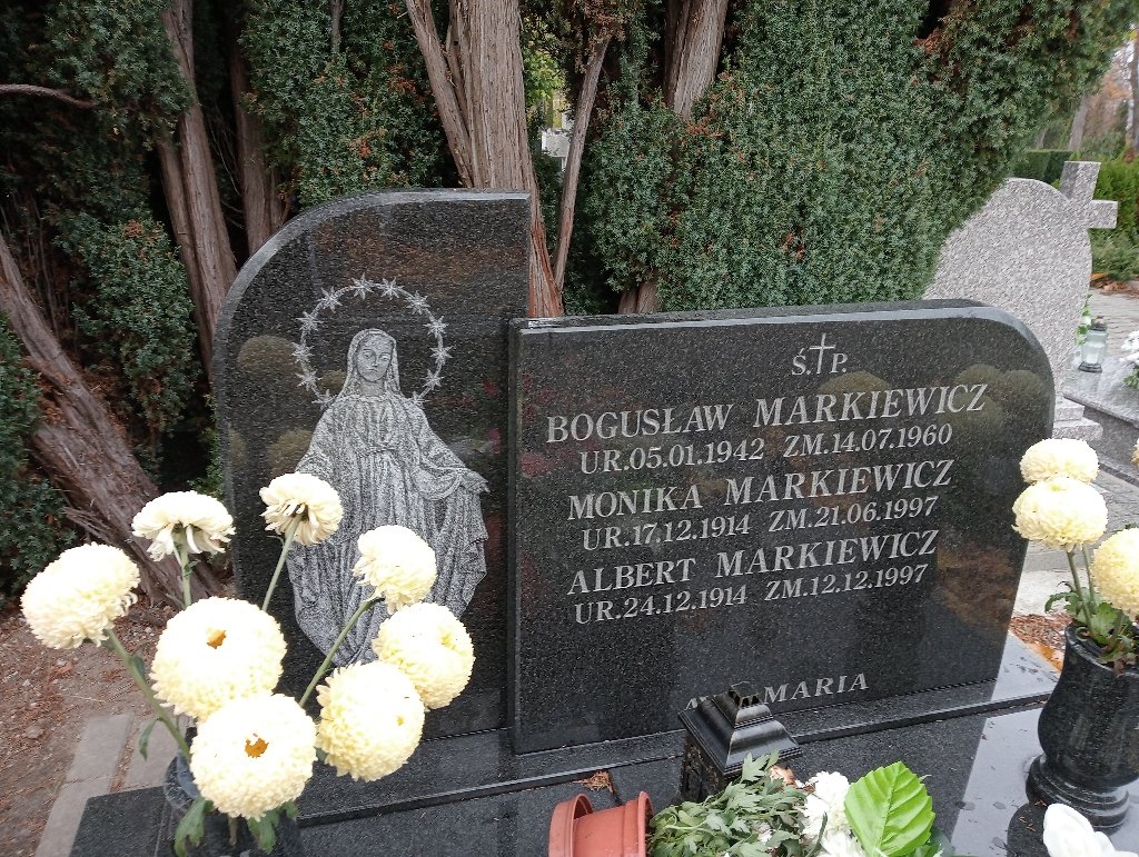 Albert Markiewicz 1914 Chojnów - Grobonet - Wyszukiwarka osób pochowanych