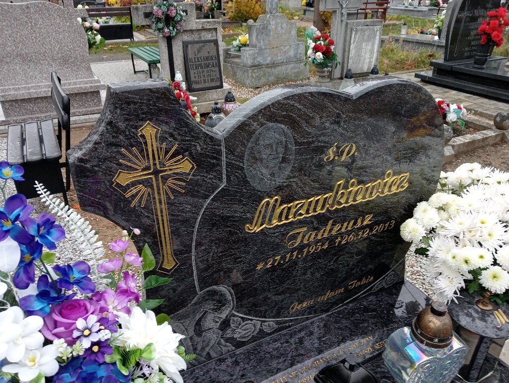 Tadeusz Mazurkiewicz 1954 Chojnów - Grobonet - Wyszukiwarka osób pochowanych