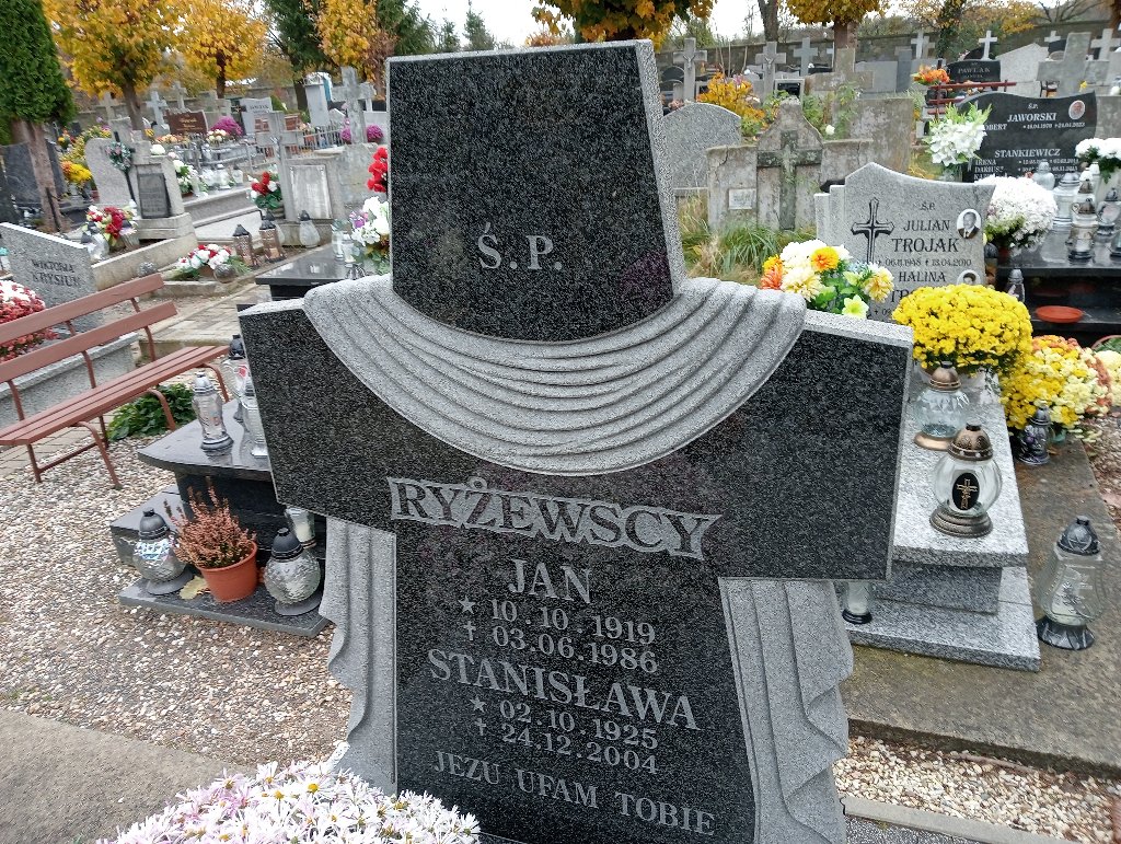 Stanisława Ryżewska 1925 Chojnów - Grobonet - Wyszukiwarka osób pochowanych