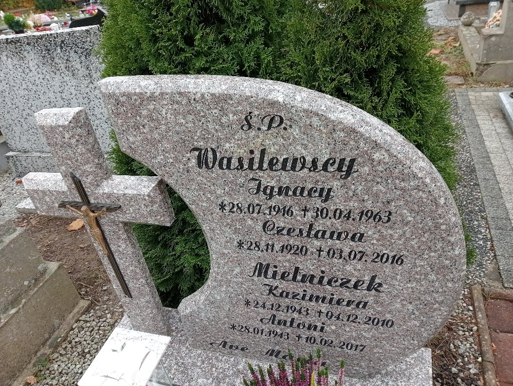 Kazimiera Mielniczek 1943 Chojnów - Grobonet - Wyszukiwarka osób pochowanych