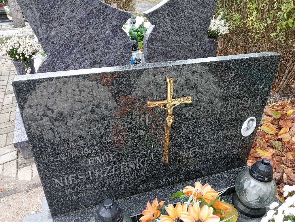 Emil Niestrzębski 1937 Chojnów - Grobonet - Wyszukiwarka osób pochowanych