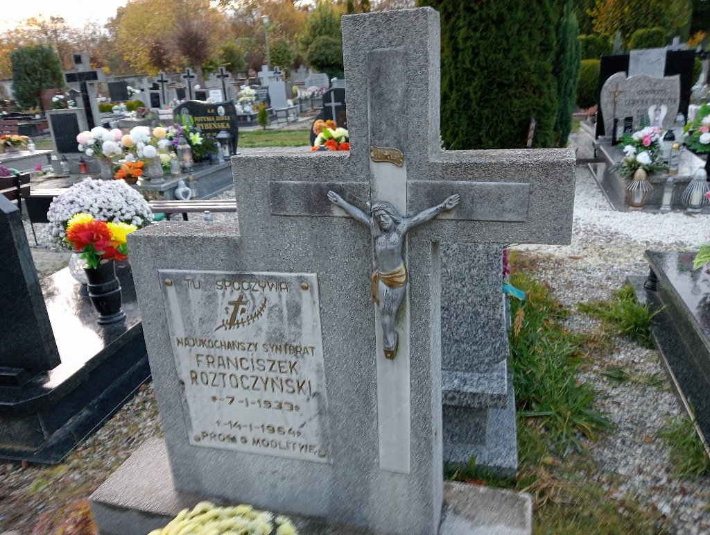 Franciszek Roztoczyński 1933 Chojnów - Grobonet - Wyszukiwarka osób pochowanych