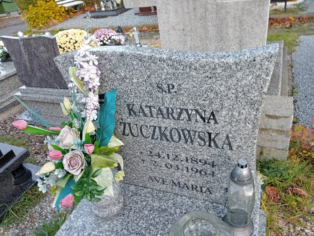 Katarzyna Żuczkowska 1894 Chojnów - Grobonet - Wyszukiwarka osób pochowanych