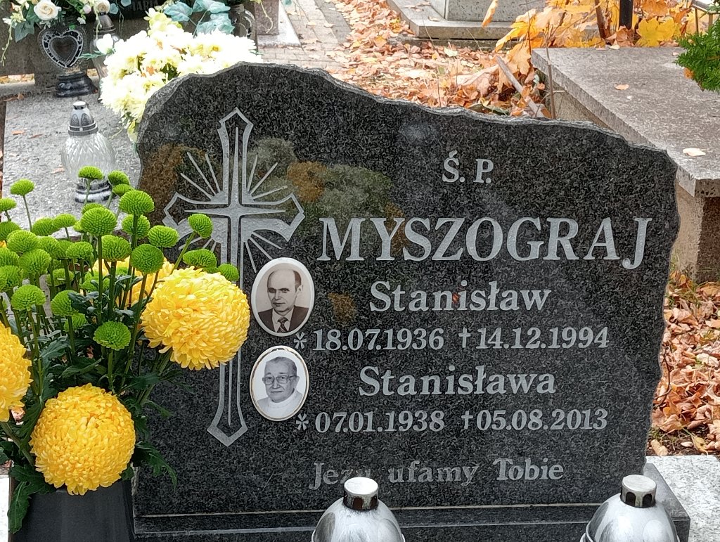 Stanisława Myszograj 1938 Chojnów - Grobonet - Wyszukiwarka osób pochowanych