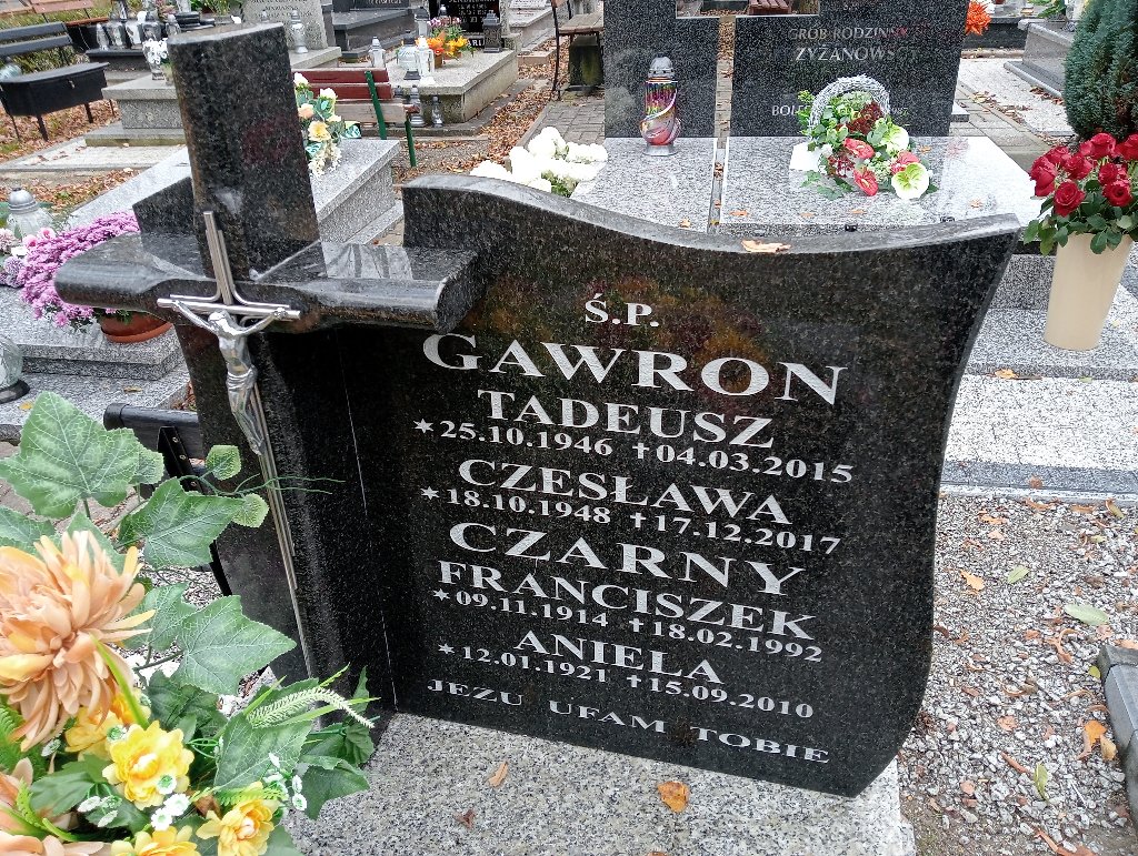 Grzegorz Gawron 1971 Chojnów - Grobonet - Wyszukiwarka osób pochowanych