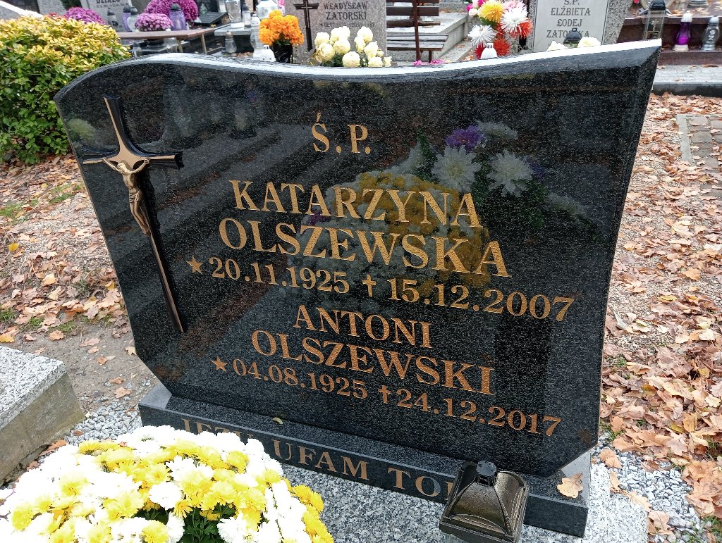 Antoni Olszewski 1925 Chojnów - Grobonet - Wyszukiwarka osób pochowanych