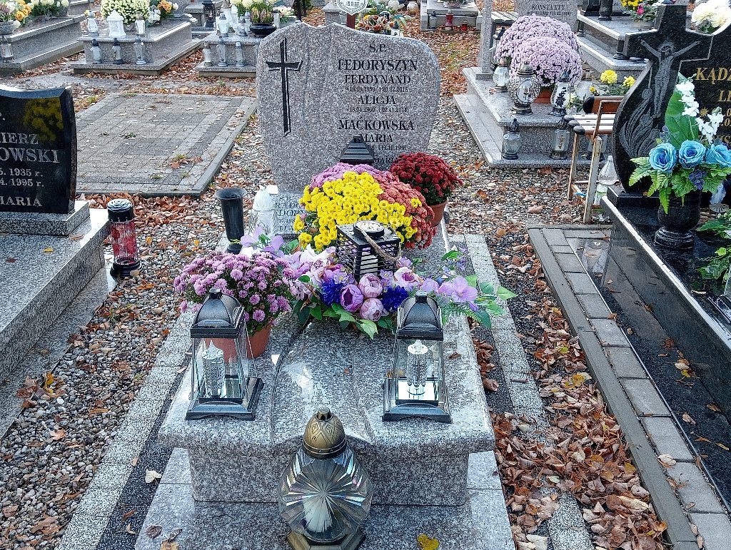 Grób Alicja Fedoryszyn