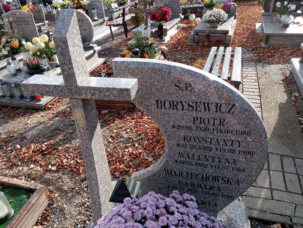 Walentyna Borysewicz 1902 Chojnów - Grobonet - Wyszukiwarka osób pochowanych