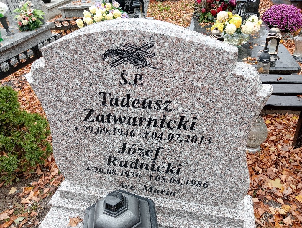 Józef Rudnicki 1936 Chojnów - Grobonet - Wyszukiwarka osób pochowanych