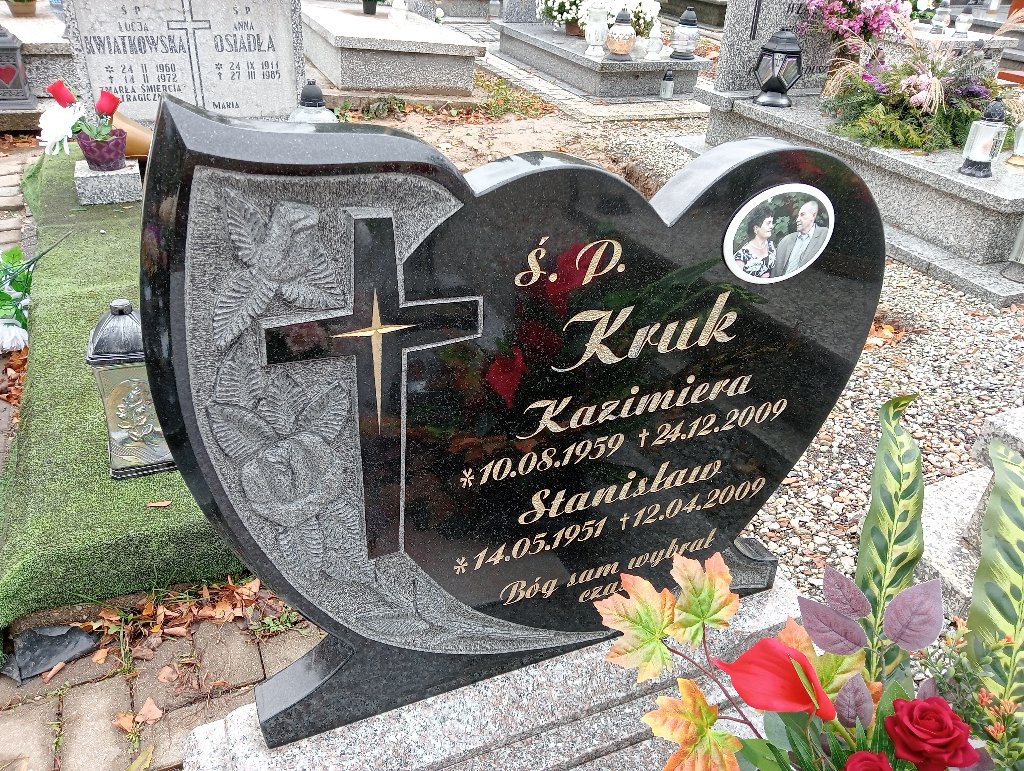 Kazimiera Kruk 1959 Chojnów - Grobonet - Wyszukiwarka osób pochowanych