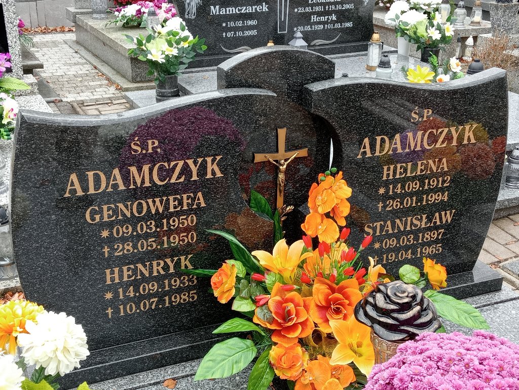 Henryk Adamczyk 1933 Chojnów - Grobonet - Wyszukiwarka osób pochowanych