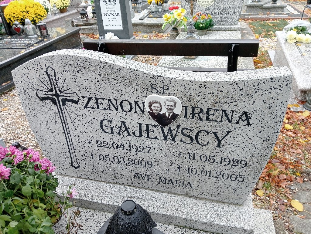 Irena Gajewska 1929 Chojnów - Grobonet - Wyszukiwarka osób pochowanych