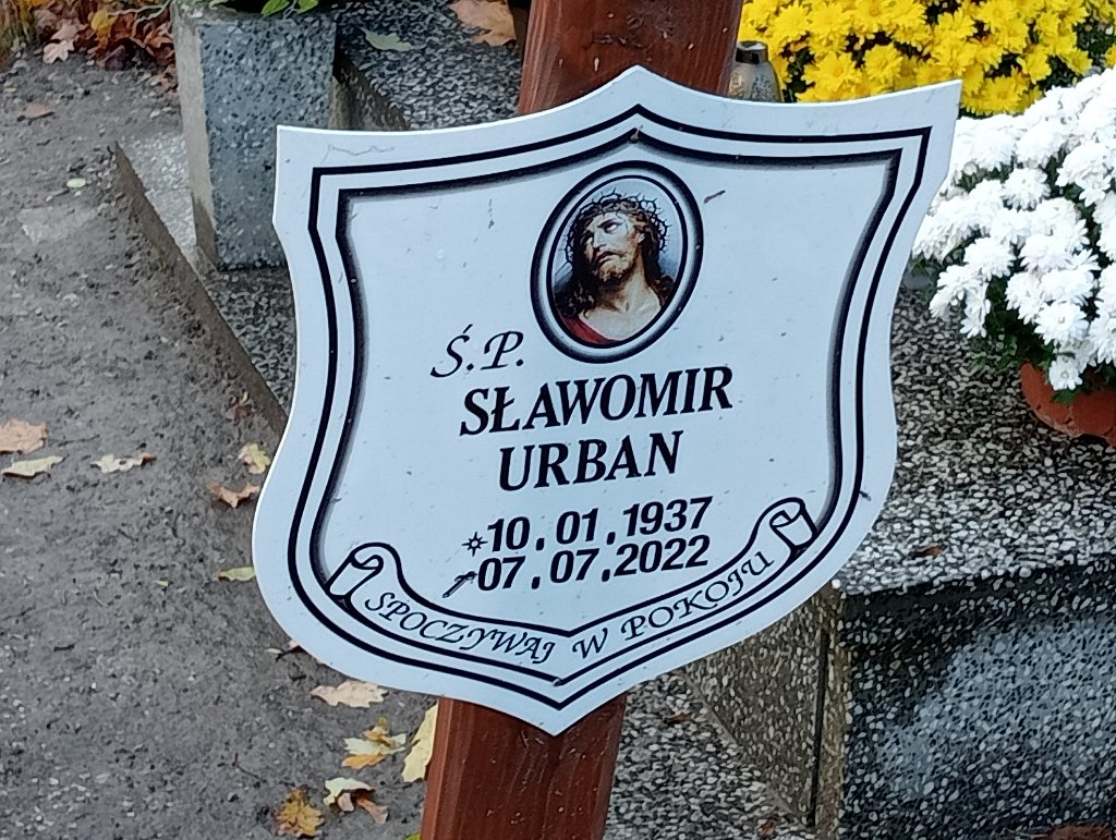 Sławomir Urban 1937 Chojnów - Grobonet - Wyszukiwarka osób pochowanych