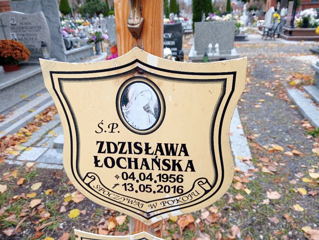 Zdzisława Łochańska 1956 Chojnów - Grobonet - Wyszukiwarka osób pochowanych