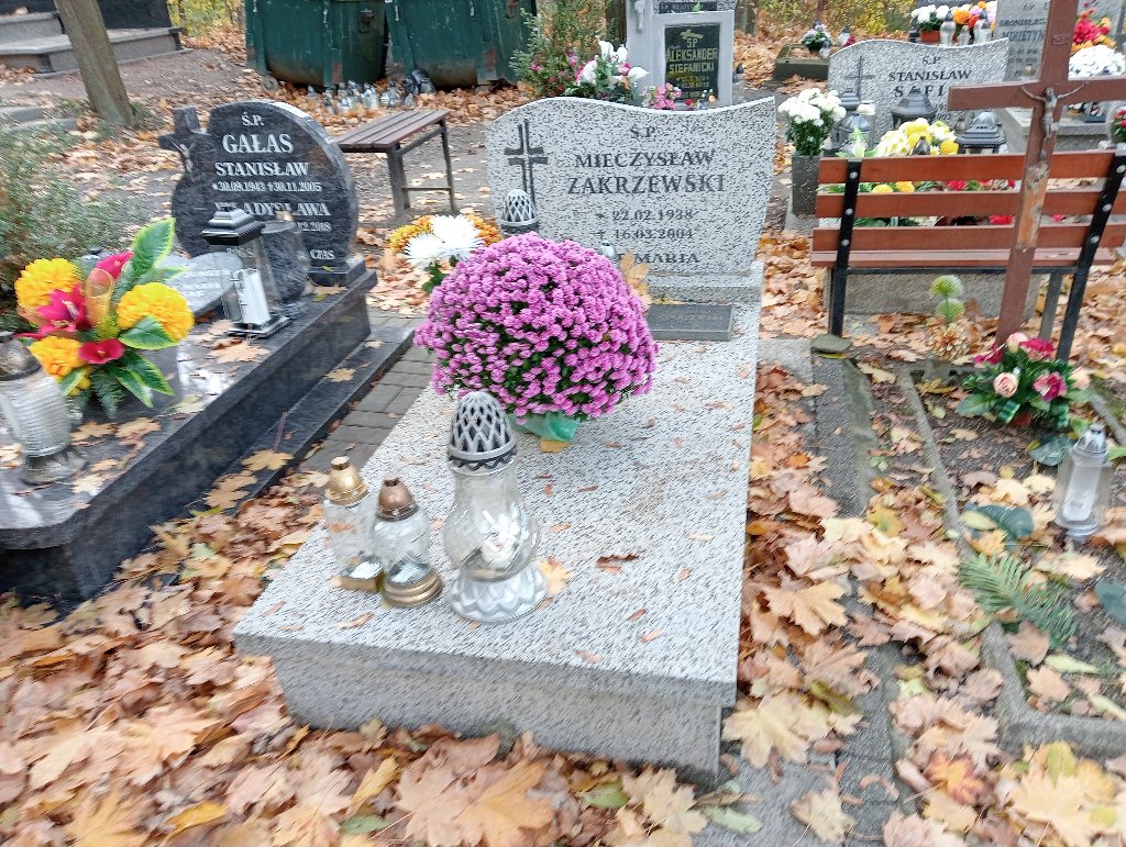 Grób Tadeusz Zakrzewski