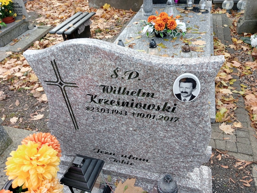 Wilhelm Krześniowski 1943 Chojnów - Grobonet - Wyszukiwarka osób pochowanych