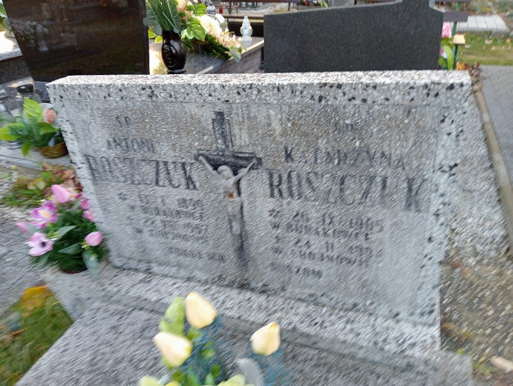 Katarzyna Roszczuk 1905 Chojnów - Grobonet - Wyszukiwarka osób pochowanych