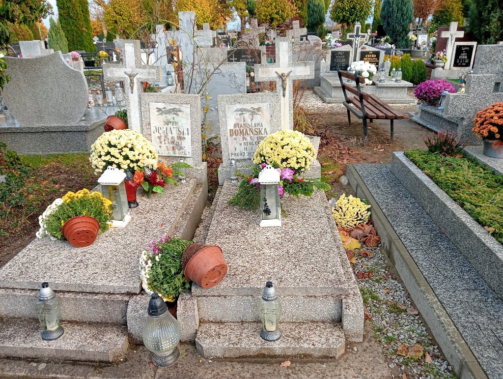 Grób Stanisława Domańska