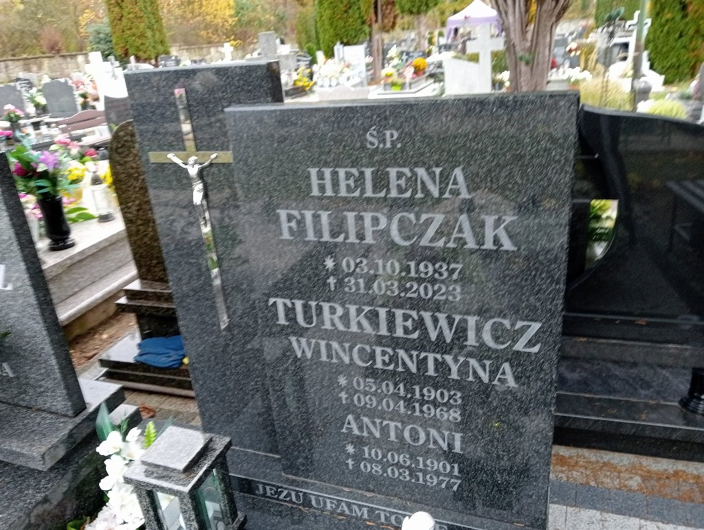 Wincentyna Turkiewicz 1903 Chojnów - Grobonet - Wyszukiwarka osób pochowanych