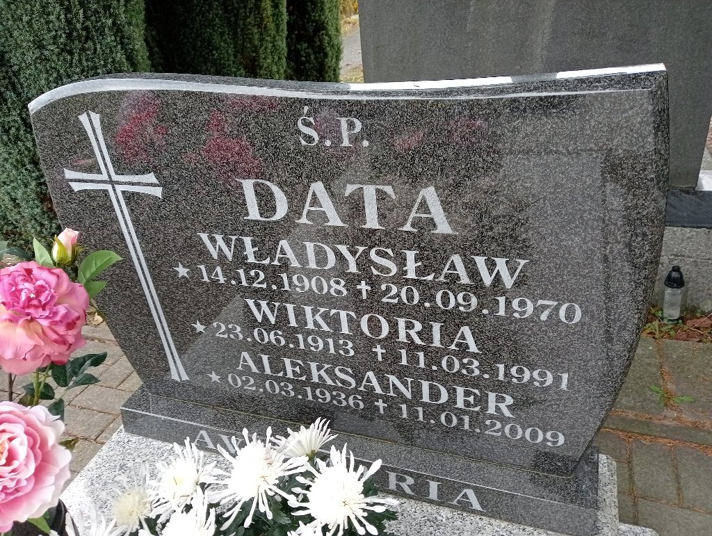 Aleksander Data 1936 Chojnów - Grobonet - Wyszukiwarka osób pochowanych