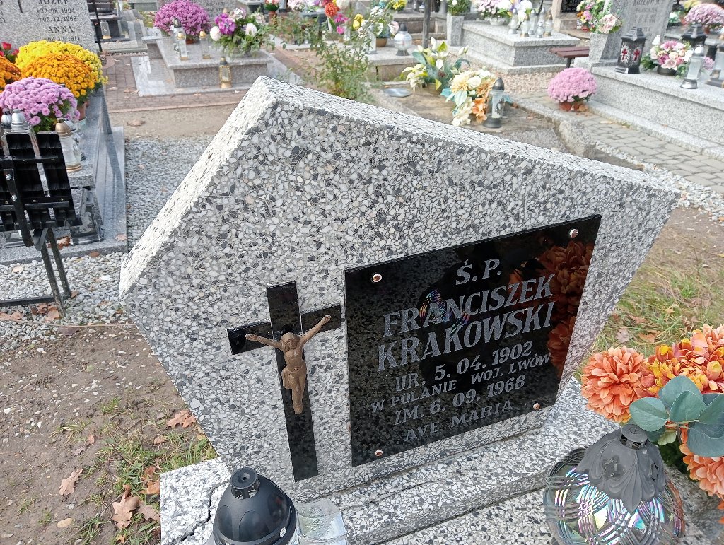 Franciszek Krakowski 1902 Chojnów - Grobonet - Wyszukiwarka osób pochowanych