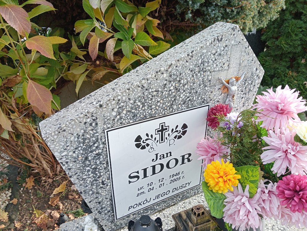 Jan Sidor 1946 Chojnów - Grobonet - Wyszukiwarka osób pochowanych