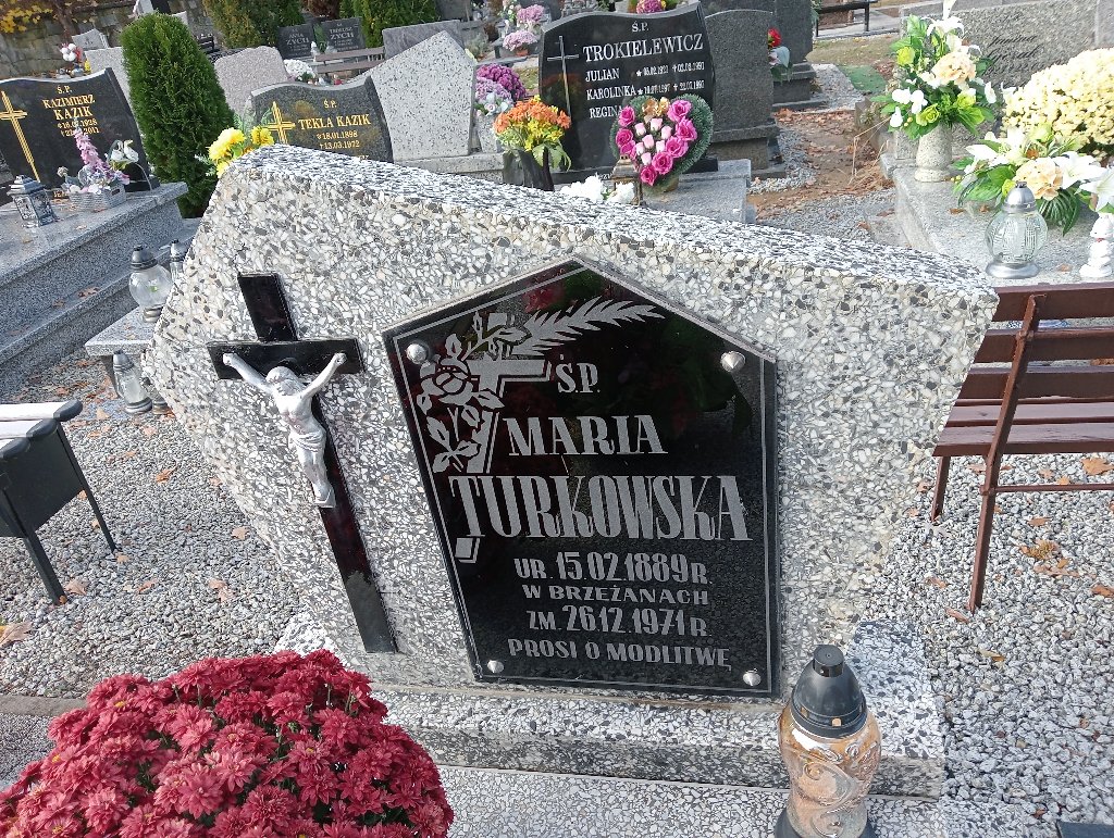 Maria Turkowska 1889 Chojnów - Grobonet - Wyszukiwarka osób pochowanych