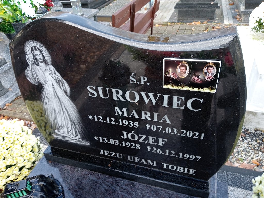 Józef Surowiec 1928 Chojnów - Grobonet - Wyszukiwarka osób pochowanych