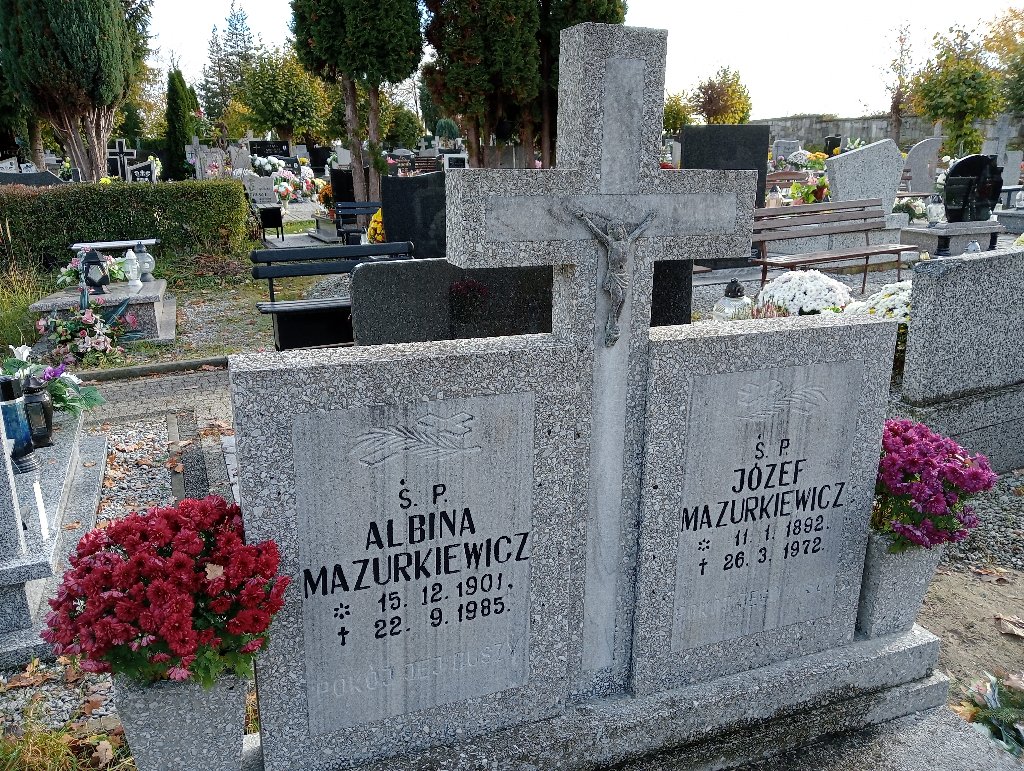 Józef Mazurkiewicz 1892 Chojnów - Grobonet - Wyszukiwarka osób pochowanych