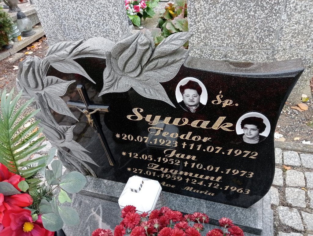 Zygmunt Sywak 1959 Chojnów - Grobonet - Wyszukiwarka osób pochowanych