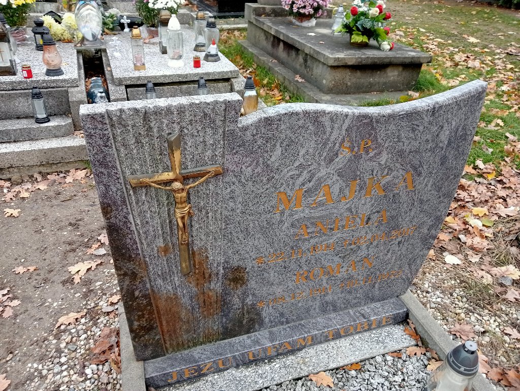 Aniela Majka 1914 Chojnów - Grobonet - Wyszukiwarka osób pochowanych