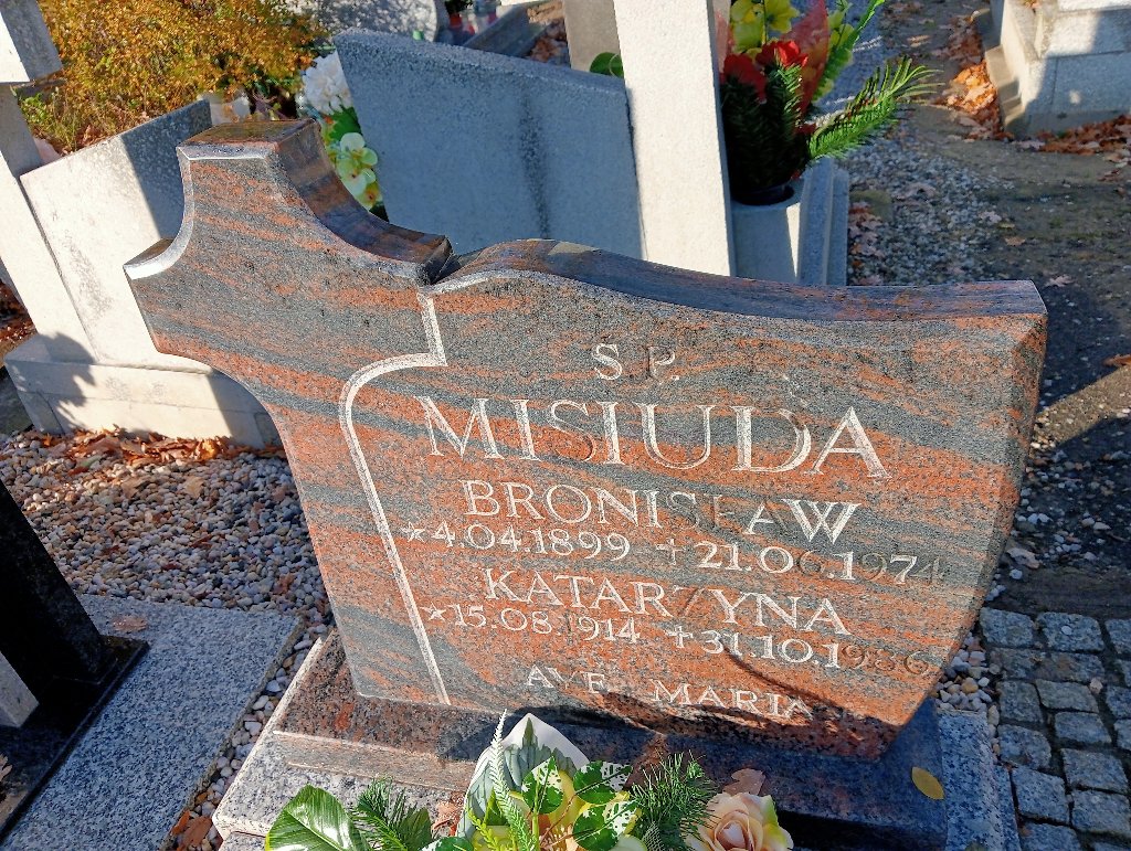 Bronisław Misiuda 1899 Chojnów - Grobonet - Wyszukiwarka osób pochowanych