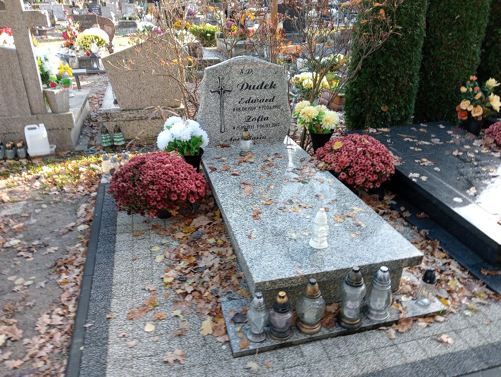Grób Edward Dudek